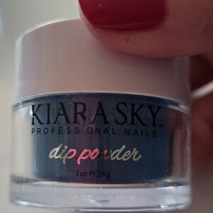 Kiara Sky Nail Powder Midnight in Paris. Have Other Colors, Base & Top Coat, Etc